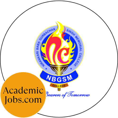 NBGSM College, Sohna logo